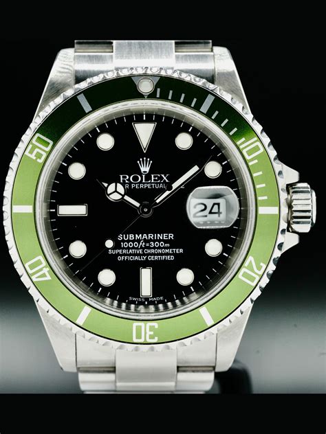 rolex submariner 50 anniversary replica|rolex submariner kermit price.